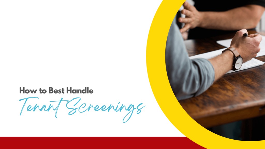 How to Best Handle Tenant Screenings - article banner